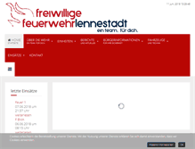 Tablet Screenshot of feuerwehr-lennestadt.de